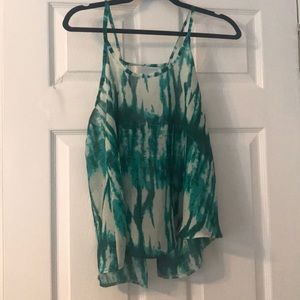 Open Back Flowy Tank